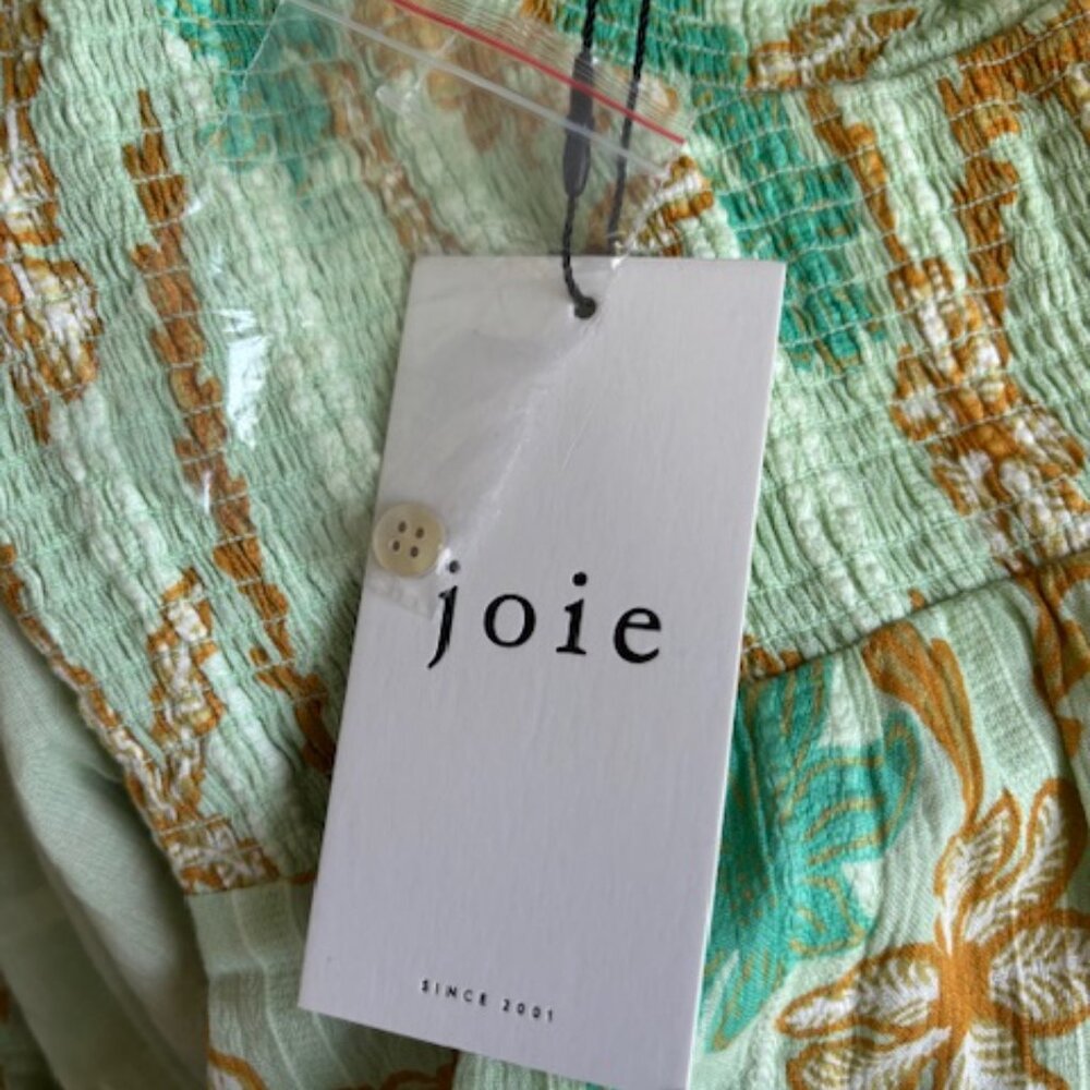 Joie NWT Mika Pastel Green Multi Print Sleeveless Top XL - Picture 8 of 8